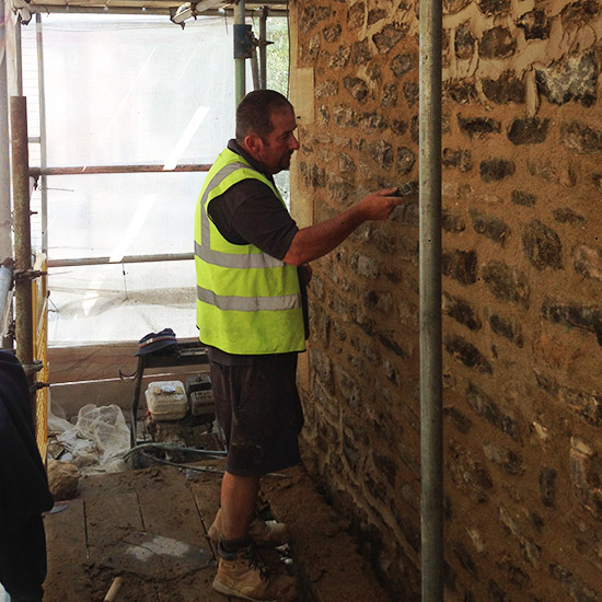 Old Gaol Lime Mortar Repointing
